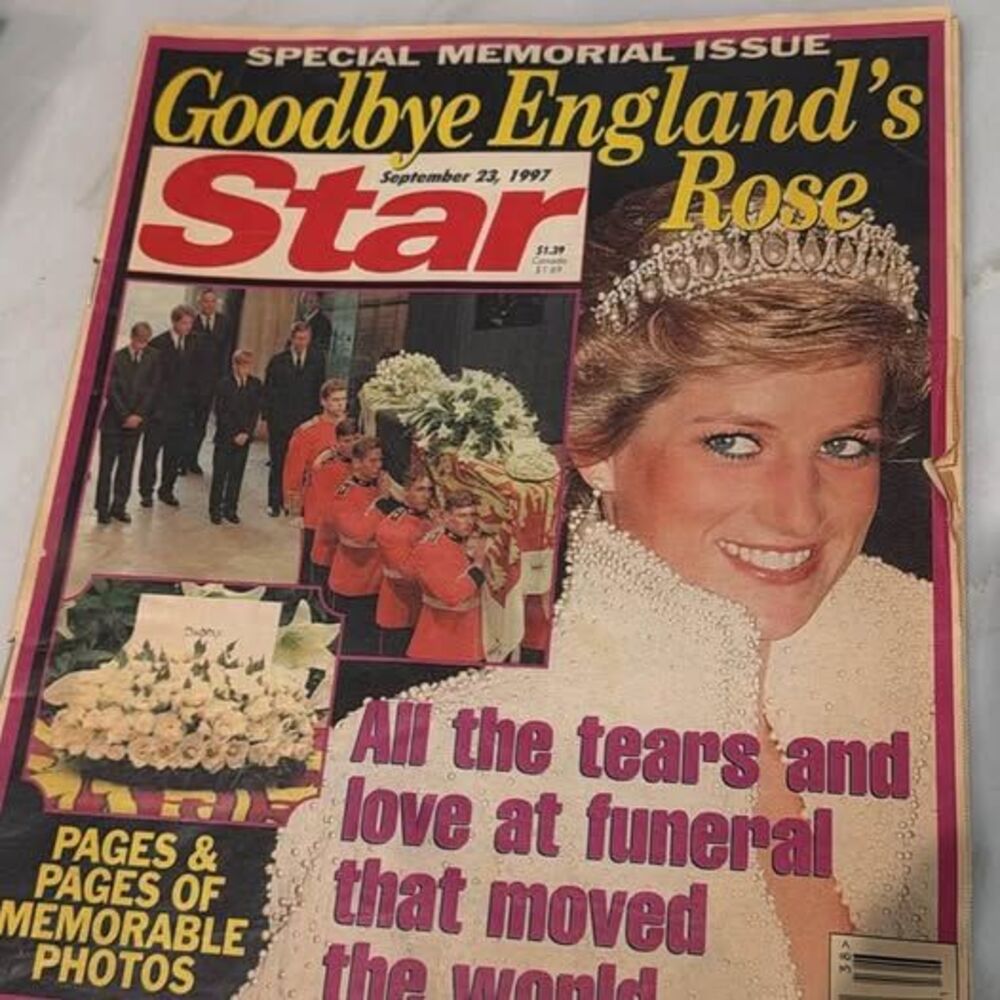 Vintage Star Magazine September 23, 1997 Princess Diana Memorial Issue